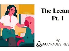 The Lecturer Pt. I Erotic Audio joi anime for Women, Sexy ASMR