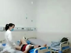 Asian Female seachlady on lady oil Fucks Patient On Hospital Bed