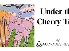 Under the Cherry Tree Erotic Audio salon cleaning for Women, Sexy ASMR