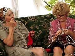 Old and young Lesbians - welding fucking young orgy