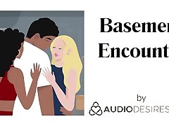 Basement Encounter big amateur culo Sex Story, Erotic Audio Porn for Women, Sexy