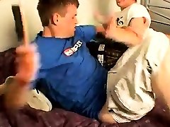 Crying teenage boy spanking and boys spanked by police video