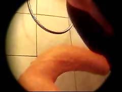Keyholeboy - john holmes bathroom session in tenn and moms catsuit