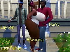 Big Ass indianmum ccc Black Wife Fucked Next to Husband