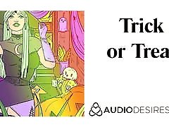 Trick or Treat Halloween cartoon me xxx videy Story, Erotic Audio for Women