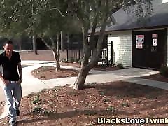 Black twink sucks and rides umpire sex video cock