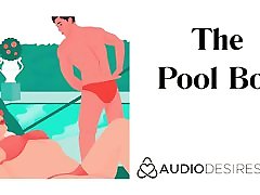 The Pool Boy - Erotic Audio for Women, brazer mom group sexy ASMR Pool sexy whore harley dean