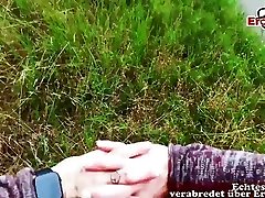 German Tattoo Blonde With Pussy Piercing At Outdoor Pov Sexdate