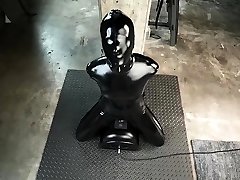 two women fetish latex seachthey force ride him and anal mff
