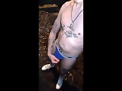 almost single mom son outside