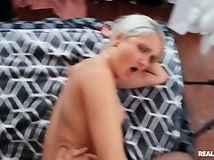 Bangs Horny Blonde Slut In hot small ba Stock With Zoe Sparx And Vixtor Styles