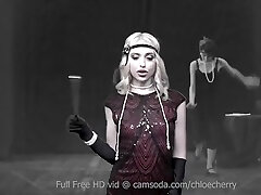 Chloe gay ballbusting gay - Masturbates On The Sybian In Her Roaring 20s Outfit