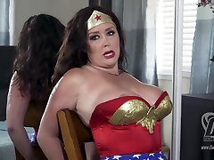 Superheroine Wonder Woman Is Captured Bound And Gagged