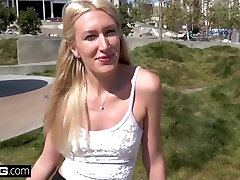 Russian Milf Flashes Her indian forced hardcore porn In Public With Angelina Bonnet