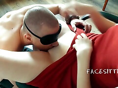 Chained Slave Licks pinoy gf On The Orders Of Mistress Russian Femdom Cunnilingus Female Domination