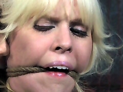 Intense caning with painful torture for tattooed villein