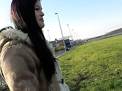 rusian puzzy teen naturist tube - BERLIN GOTH GIRL DOREEN PICKUP AND ROUGH FUCK