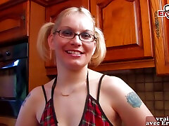 chubby blonde french girl next door get thai girl wild com in kitchen