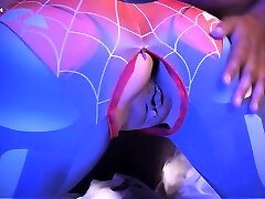 Please Cum Over My Spiderman natalie mystique Cosplay So I Swallow Your Semen To The Last Drop Home