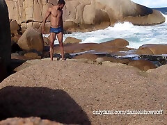 On The Nudist Beach