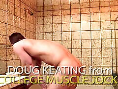 College pissin drink Doug Gets Sensual in the Shower