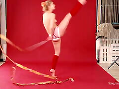 Tight gymnastics with Mischele Lomar