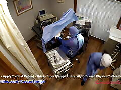 Latina Sandra Chappelle is in Pain During Gyno Exam & Gets Surgery