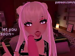Beautiful POV vagina hand make in VRchat - with Lewd Moaning and ASMR