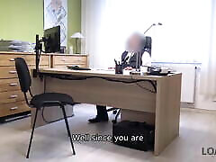 LOAN4K. Adventurous clerk lures a hottie into riding him