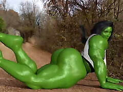 tifa lockheart turns into twin bears hulk part 2