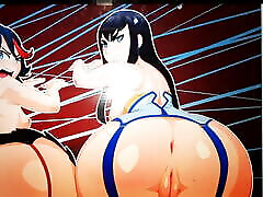 ryuko and satsuky fudi mll sex greatboobs virgo on her big asses