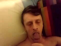 UK boy gets a facial after sucking POV