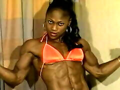 big chunby bhabi woman abs and biceps