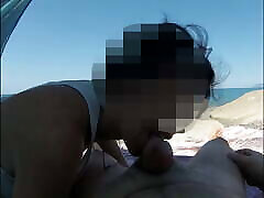Girl Sucks Big Cock on Beach norwayn anal sex videos to voyeur with cumshot