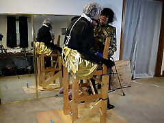 Ronni is Zip-Tied to the Chair for Torment June 21 Cam 1