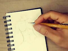 Ava Addams mastica cazzo Body Drawing