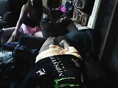 takapeekatme climbs on my cock and bounces