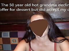 50 Year Old Hot Granny Gives Some Interracial black ghetto lesbian strapon Head