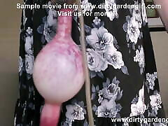 Dirtygardengirl doggystyle, cock pussy & anal prolapse