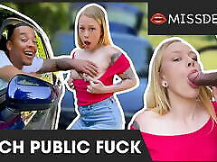PUBLIC: emma butts piss Dude bangs her limit hardcore Teen in His Car! MISSDEEP.com