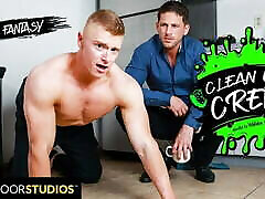 Roman Todd Fucked In The Office By Muscle Hunk Janitor