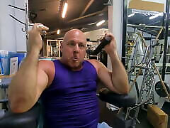 Big bound chloro massage Gay men man muscle bear Muscle daddy Bodybuilder