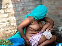 Village Desi Outdoor Beating Indian Mom Full robbery goes Part 2