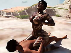 Buff 18 fuck club Woman Gets Creampie From Tourist - 3D Animation