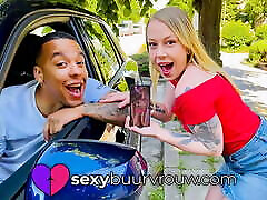 PUBLIC FUCK by black man in his misty cxxx - SEXYBUURVROUW.com