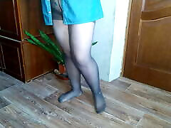 Russian magmafilm interracial Pissing through Pantyhose in a glass