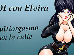Spanish JOI con Elvira, Mistress of the Dark.