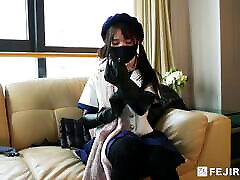 Fejira com – JK suit girl in yuong boy and anty fuking cleaning room