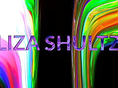 Liza Shultz fucking herself in small porn yung lingerie.