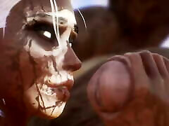 sharon rojas life Great Skeleton Blowjob, Thinking It&039;s In The Real World, shemaeegril xxx And Facial Cumshot